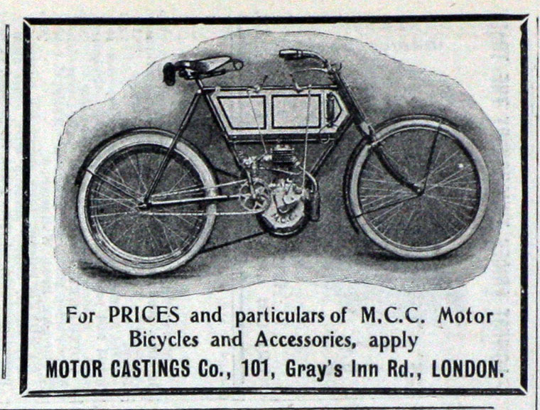 Motor Castings Company 1903 London 